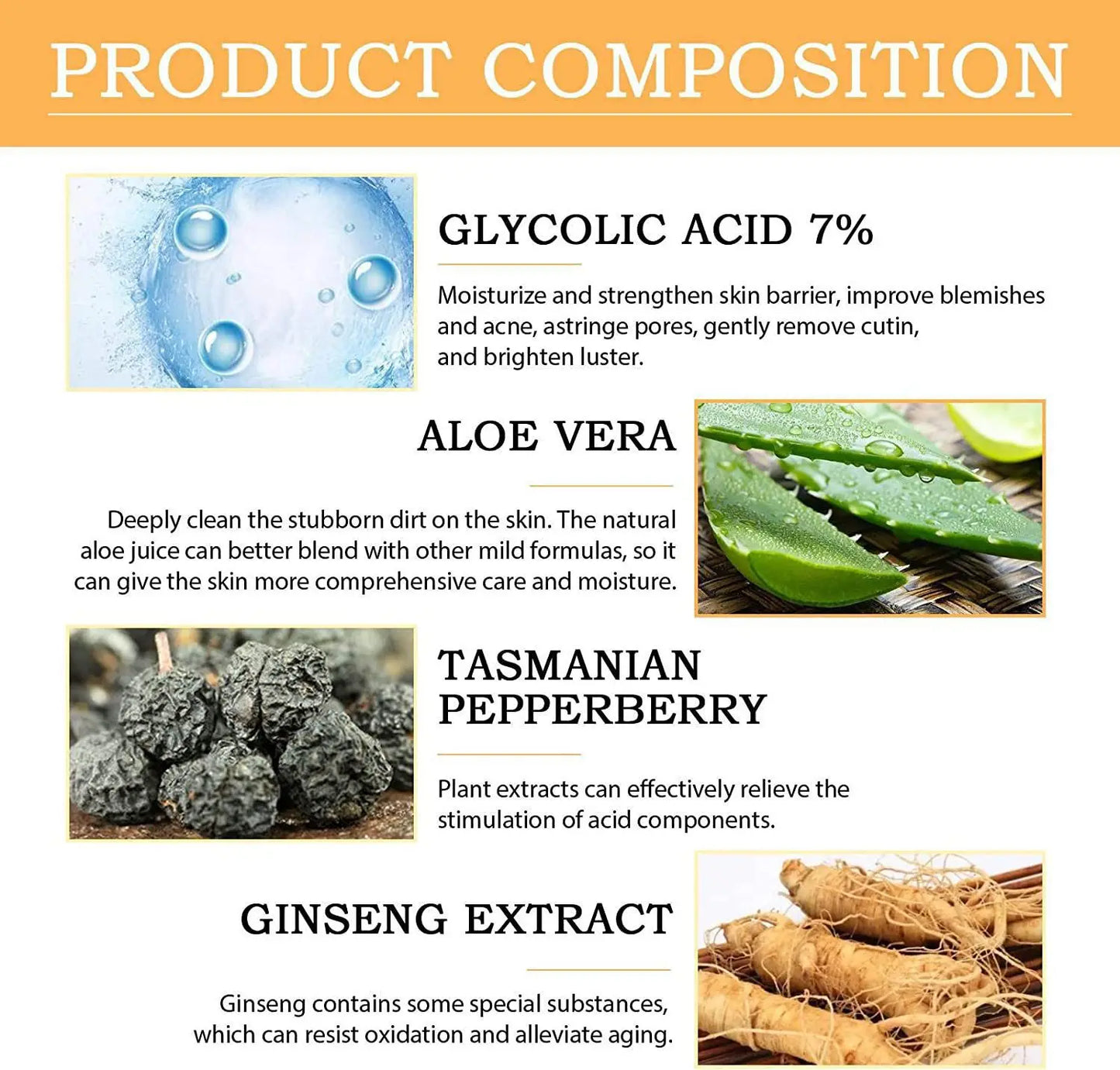 Velluxe 7% Glycolic Acid Toning Solution