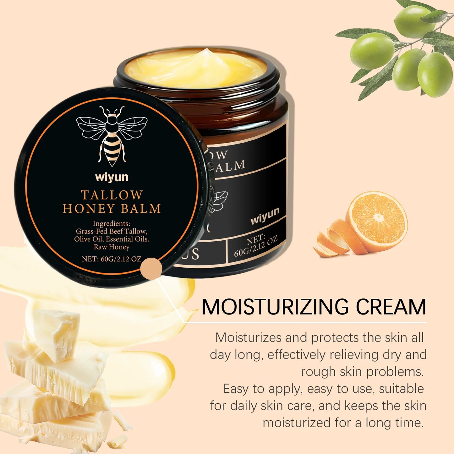 Velluxe Tallow & Honey Glow Cream