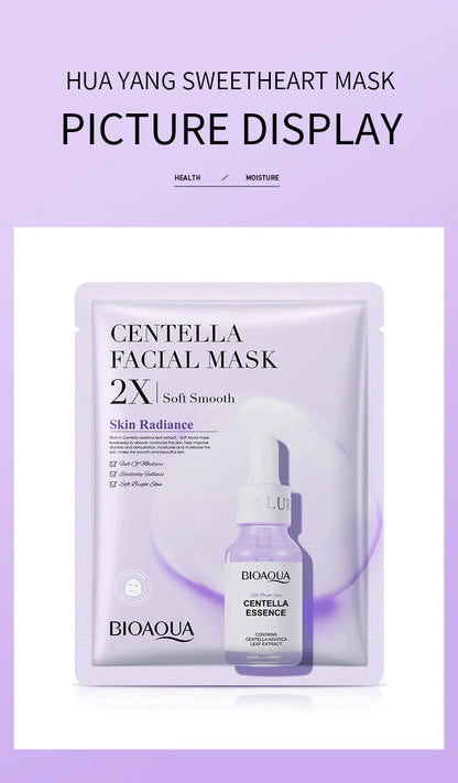 Velluxe Centella Collagen Sheet Mask Set (20 Pack)