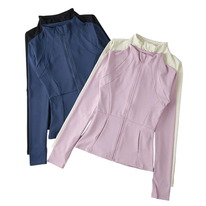 Velluxe Women's Zip-Up Sports Jacket