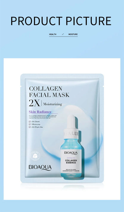 Velluxe Centella Collagen Sheet Mask Set (20 Pack)