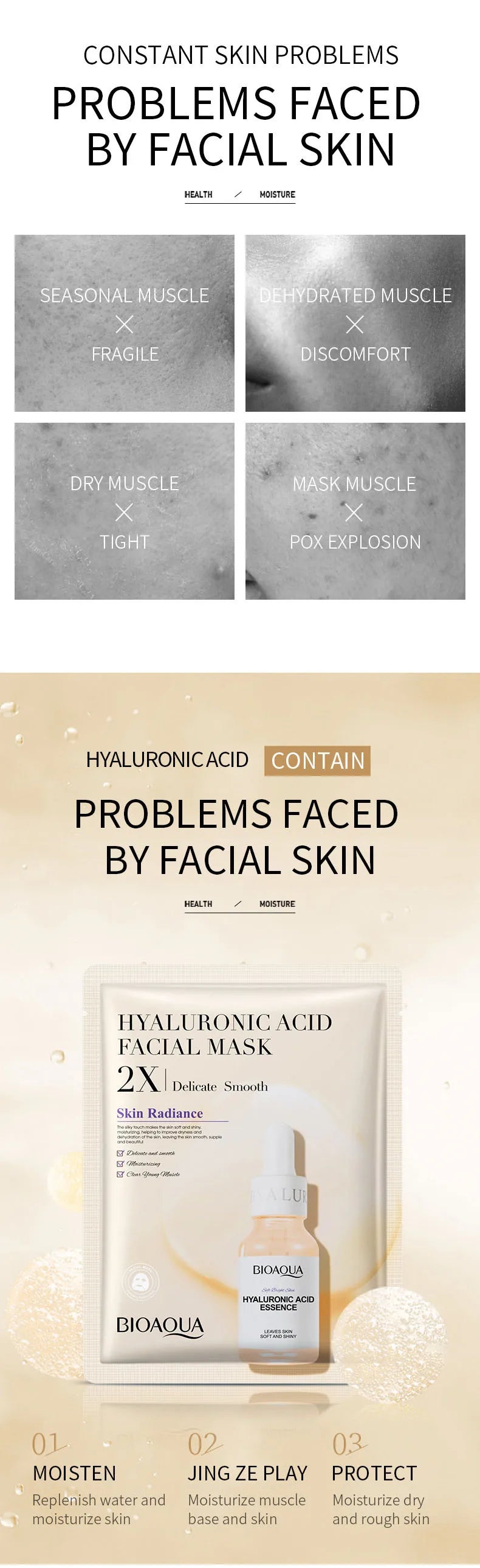 Velluxe Centella Collagen Sheet Mask Set (20 Pack)