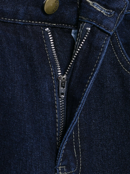 Velluxe Belted Denim Jacket & Wide Leg Jean Set