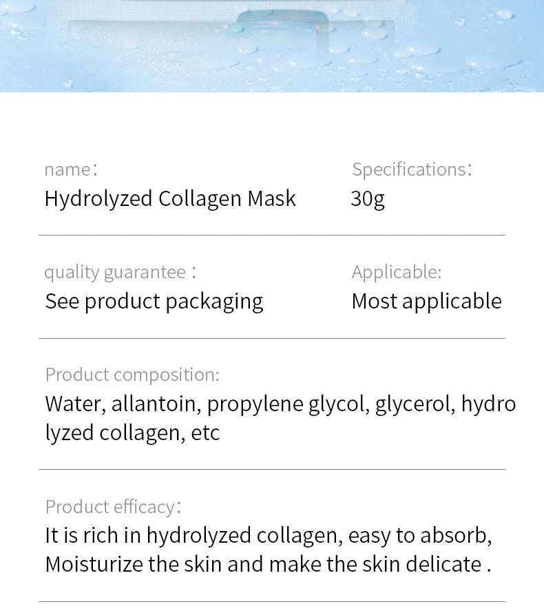Velluxe Centella Collagen Sheet Mask Set (20 Pack)