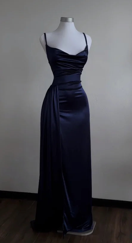 Velluxe Satin Slip Maxi Dress