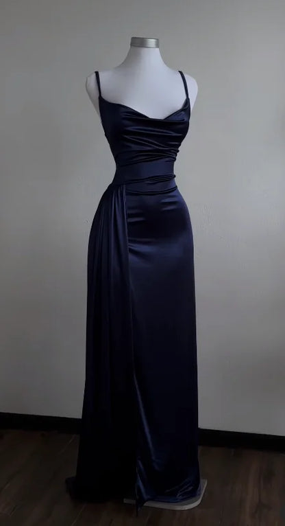 Velluxe Satin Slip Maxi Dress