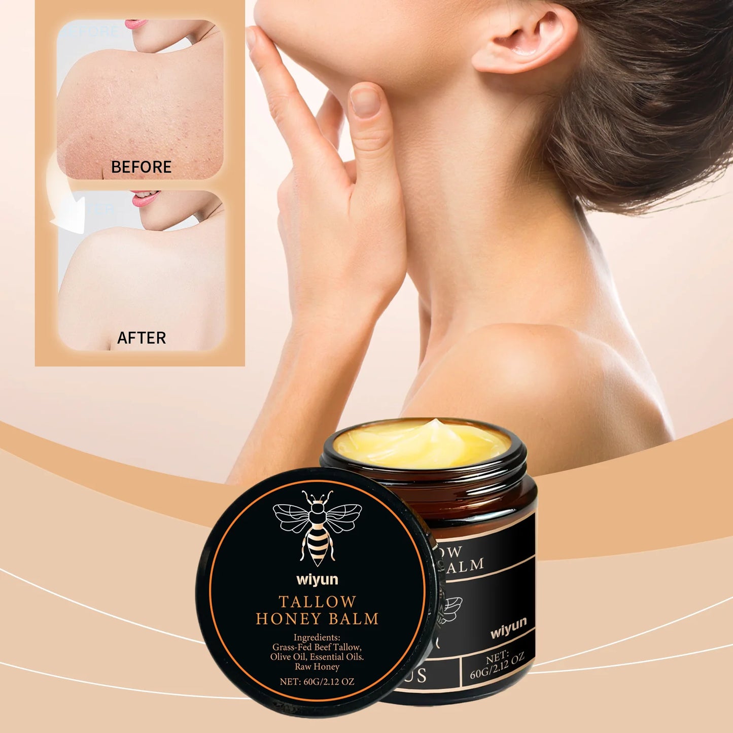 Velluxe Tallow & Honey Glow Cream