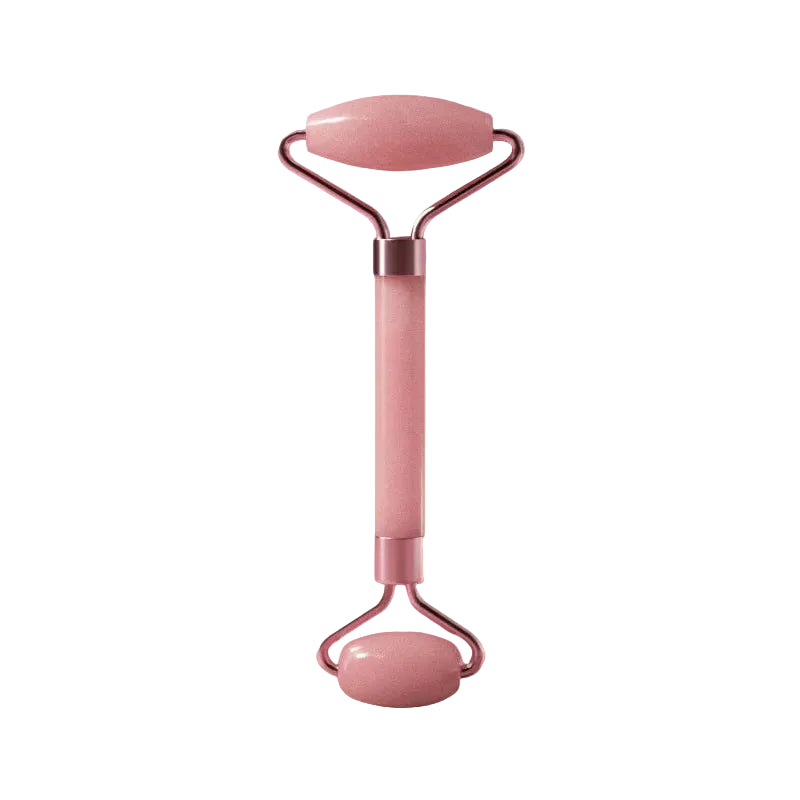 Velluxe Rose Quartz Face Roller & Gua Sha Set