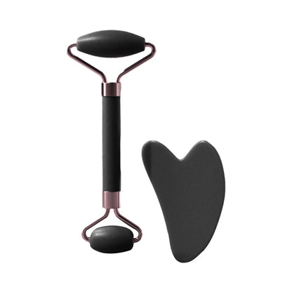 Velluxe Rose Quartz Face Roller & Gua Sha Set