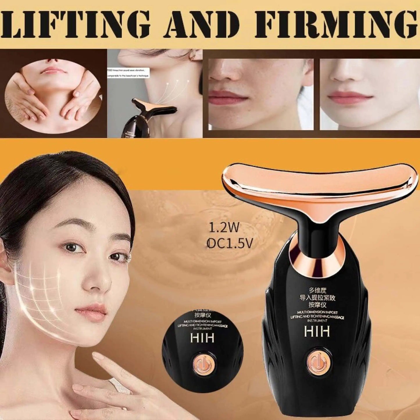 Velluxe 3-in-1 Face Lifting Device