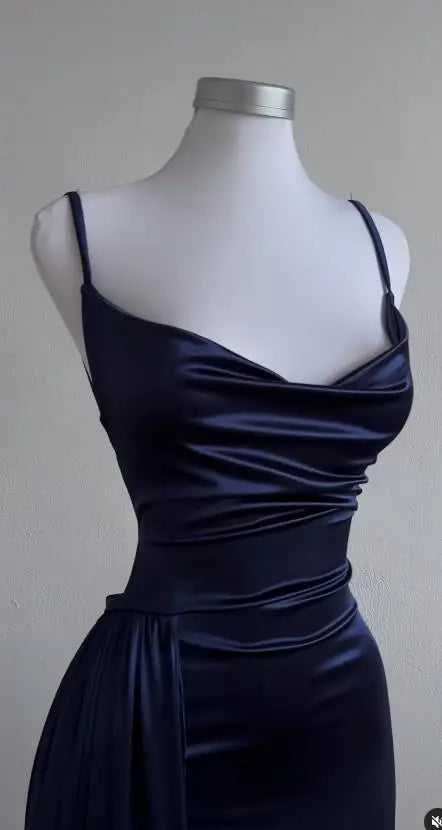 Velluxe Satin Slip Maxi Dress