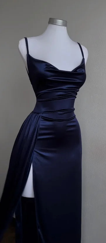 Velluxe Satin Slip Maxi Dress