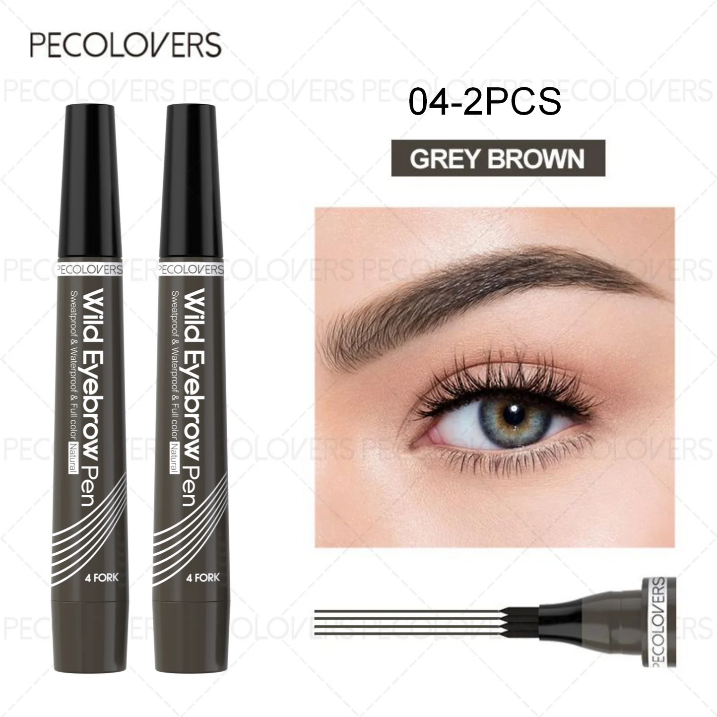 Velluxe 6-Color Waterproof Eyebrow Pen